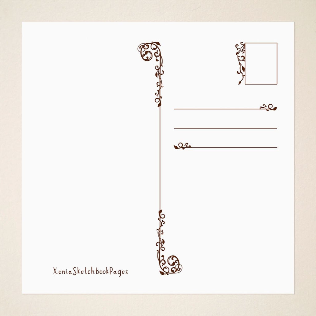 Carte postale ou de vœux - Le printemps arrive