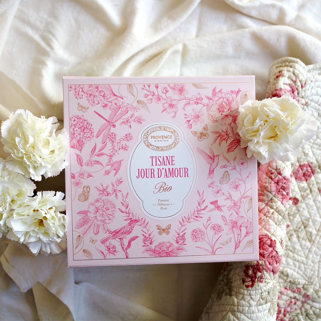 Tisane Jour d'Amour Bio - Coffret Magnétique - 20 Sachets