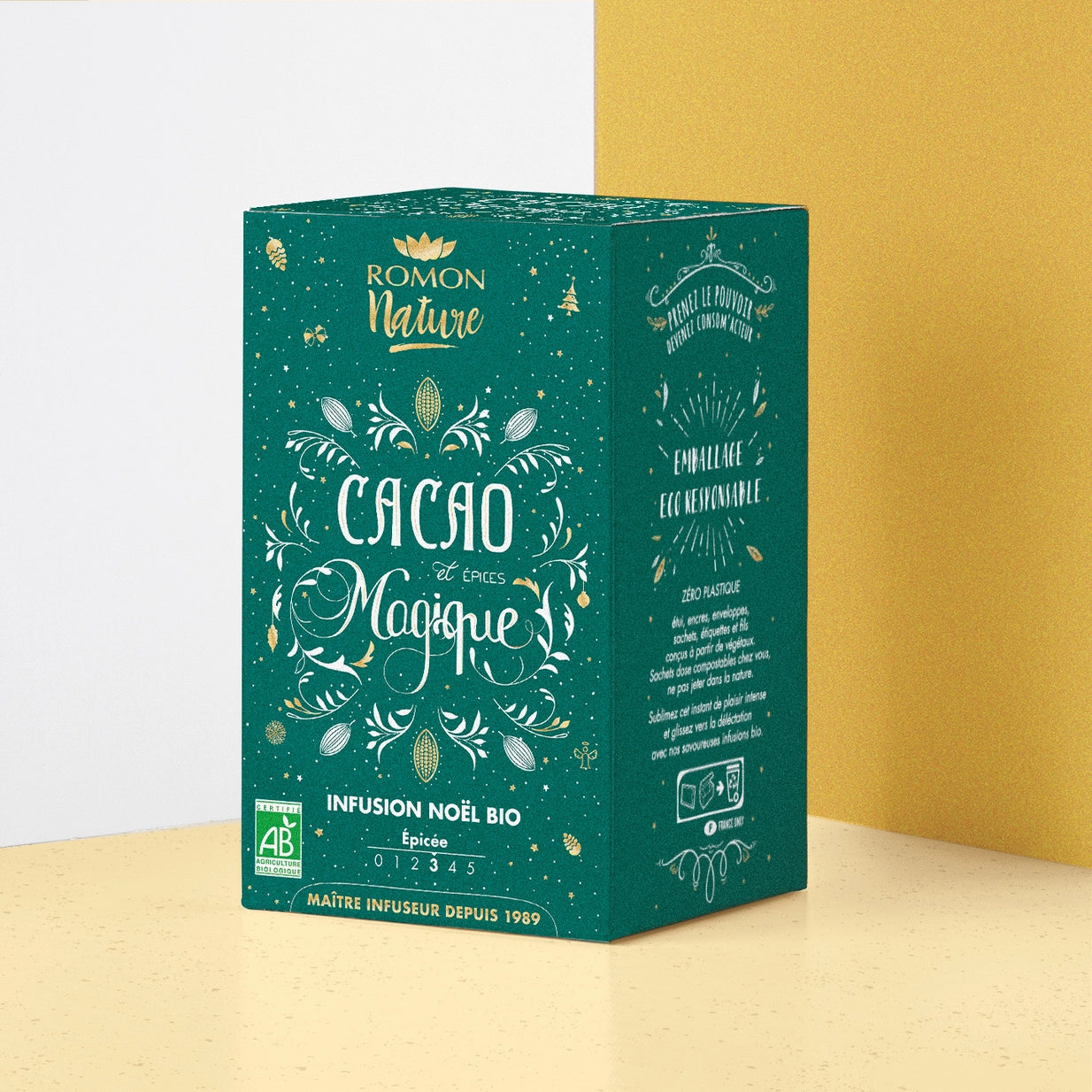 Infusion de Noël Cacao Magique Bio