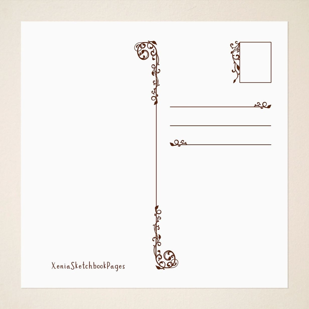 Carte postale ou de vœux - Le Livre de Contes de Fées de la Fée