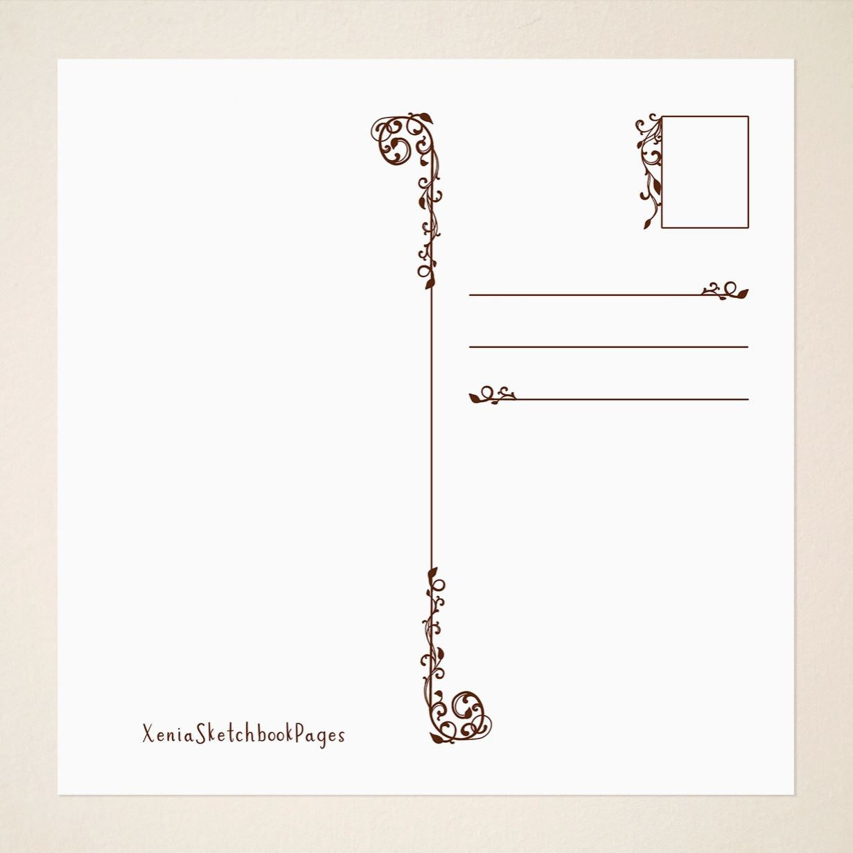 Carte postale ou de vœux - Le Livre de Contes de Fées de la Fée