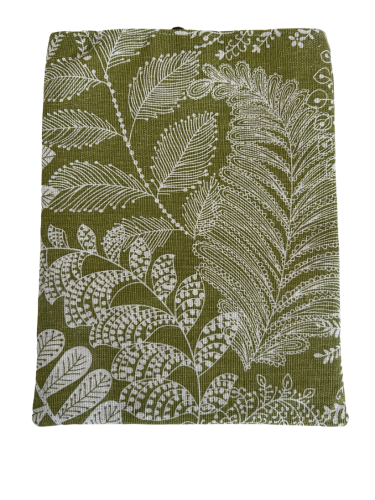 Housse protège livre - Pièce unique - Motif végétal