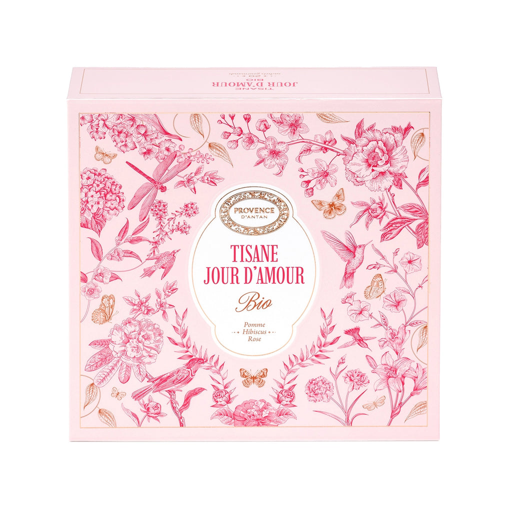 Tisane Jour d'Amour Bio - Coffret Magnétique - 20 Sachets