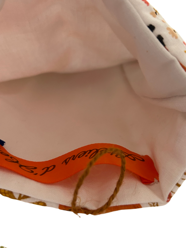 Housse protège livre + Marque-page offert - Pièce unique - Renard