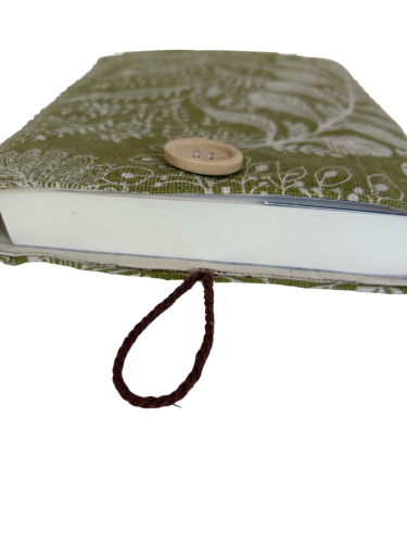 Housse protège livre - Pièce unique - Motif végétal