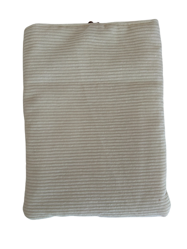 Housse protège livre - Pièce unique - Velours écru