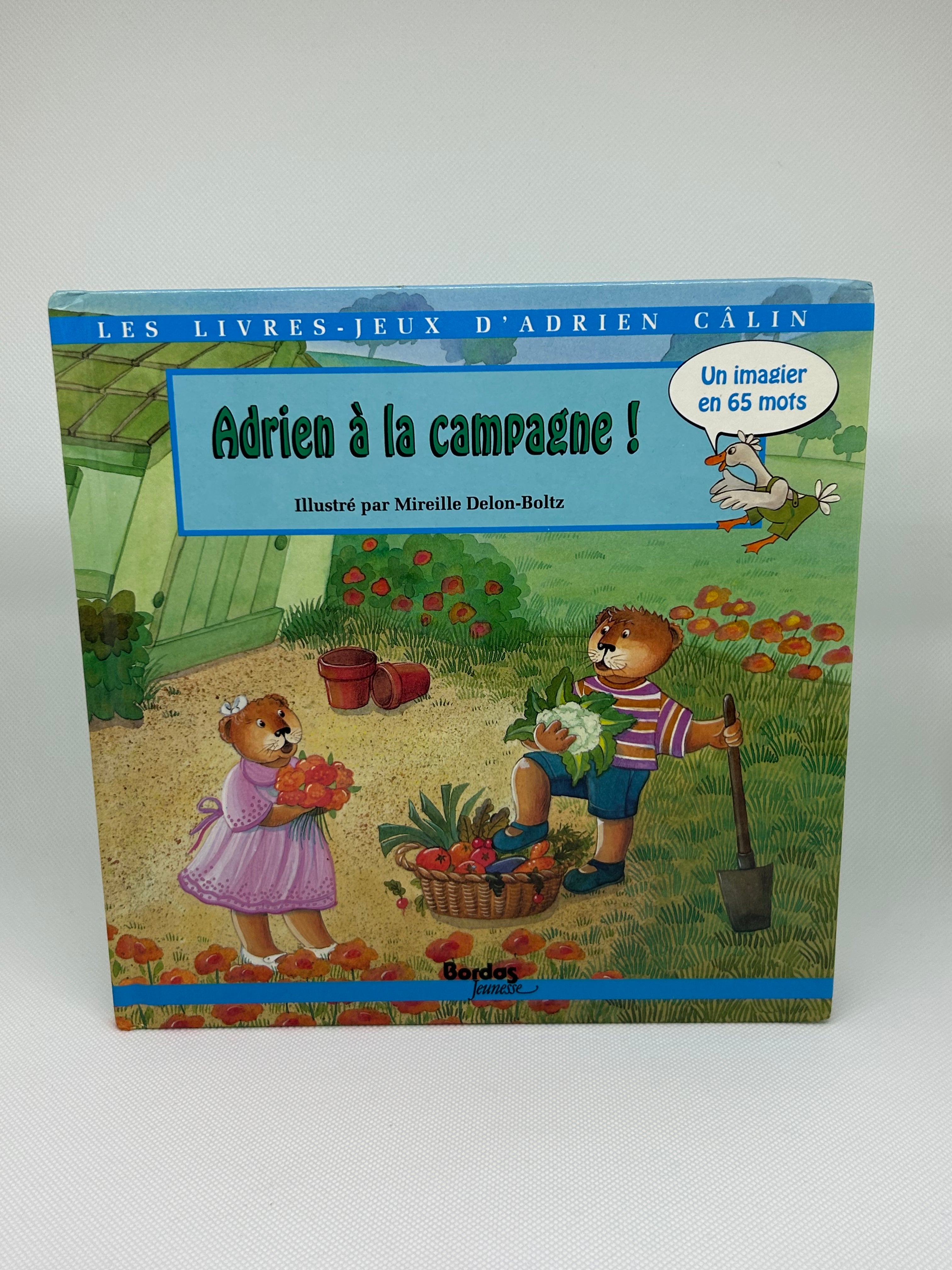 (Livre d’occasion) - Adrien à la campagne ! Illustré par Mireille Delon-Boltz