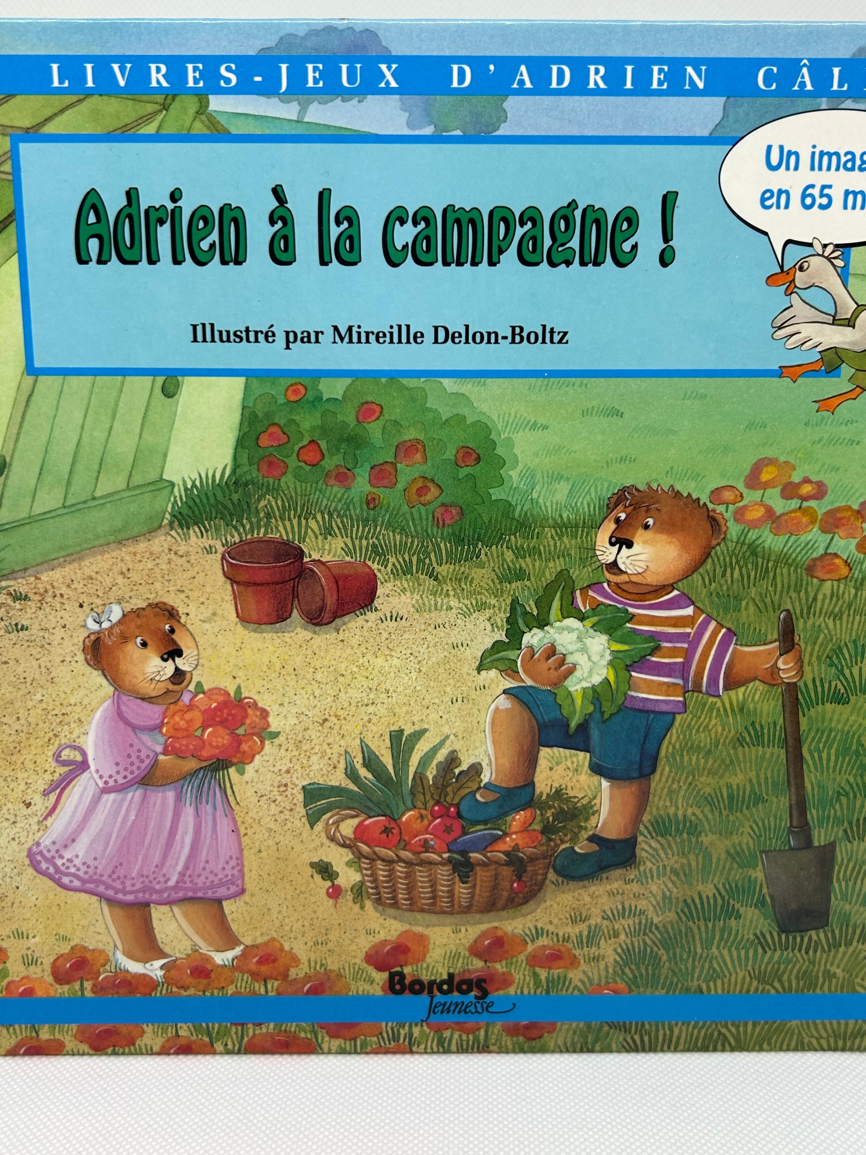 (Livre d’occasion) - Adrien à la campagne ! Illustré par Mireille Delon-Boltz
