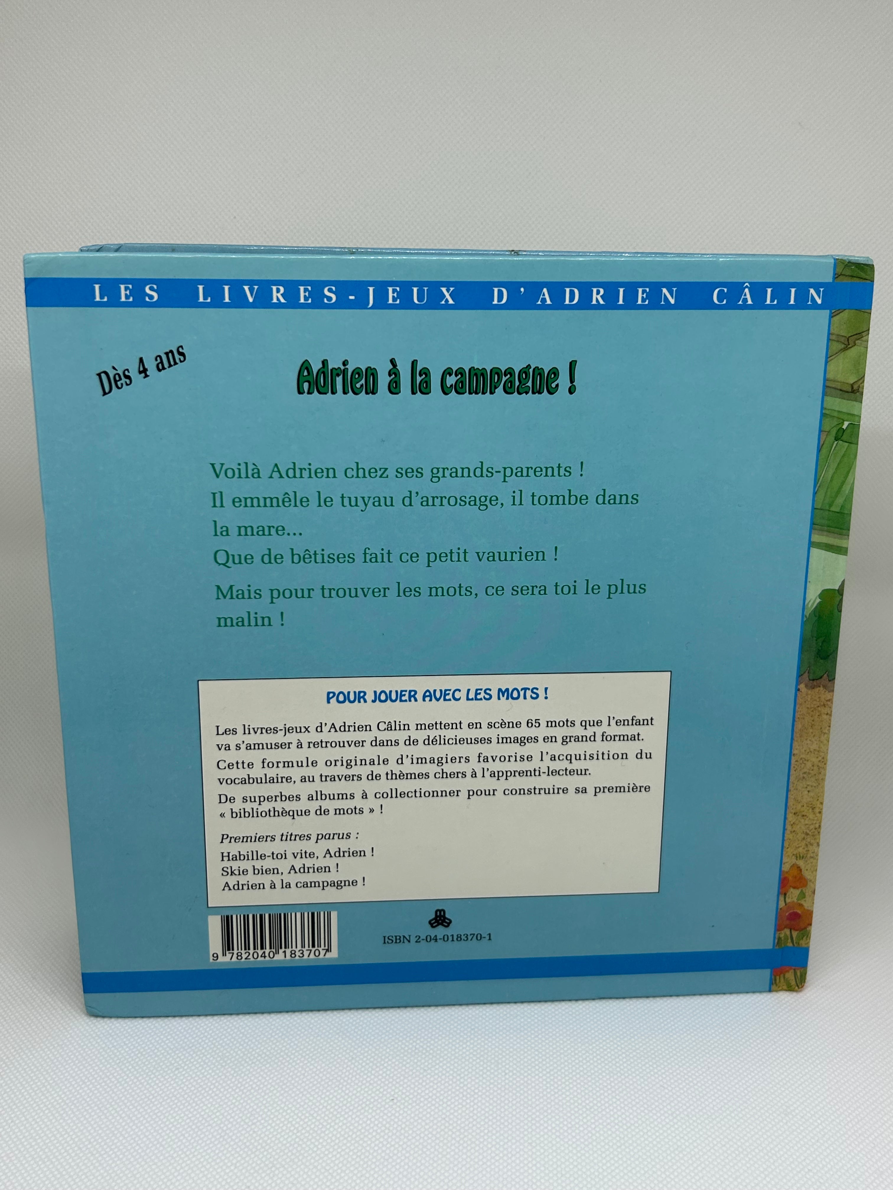 (Livre d’occasion) - Adrien à la campagne ! Illustré par Mireille Delon-Boltz