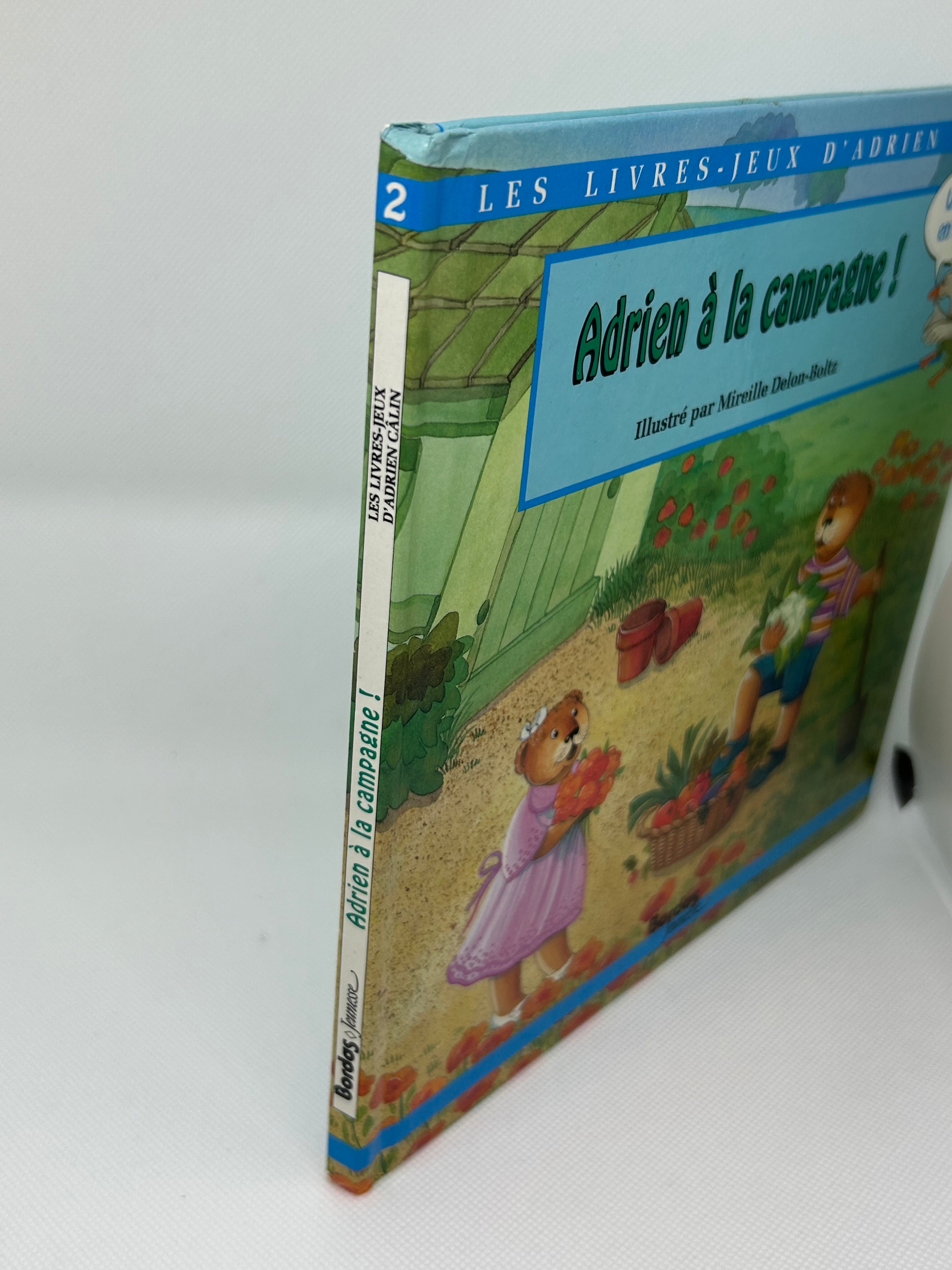 (Livre d’occasion) - Adrien à la campagne ! Illustré par Mireille Delon-Boltz