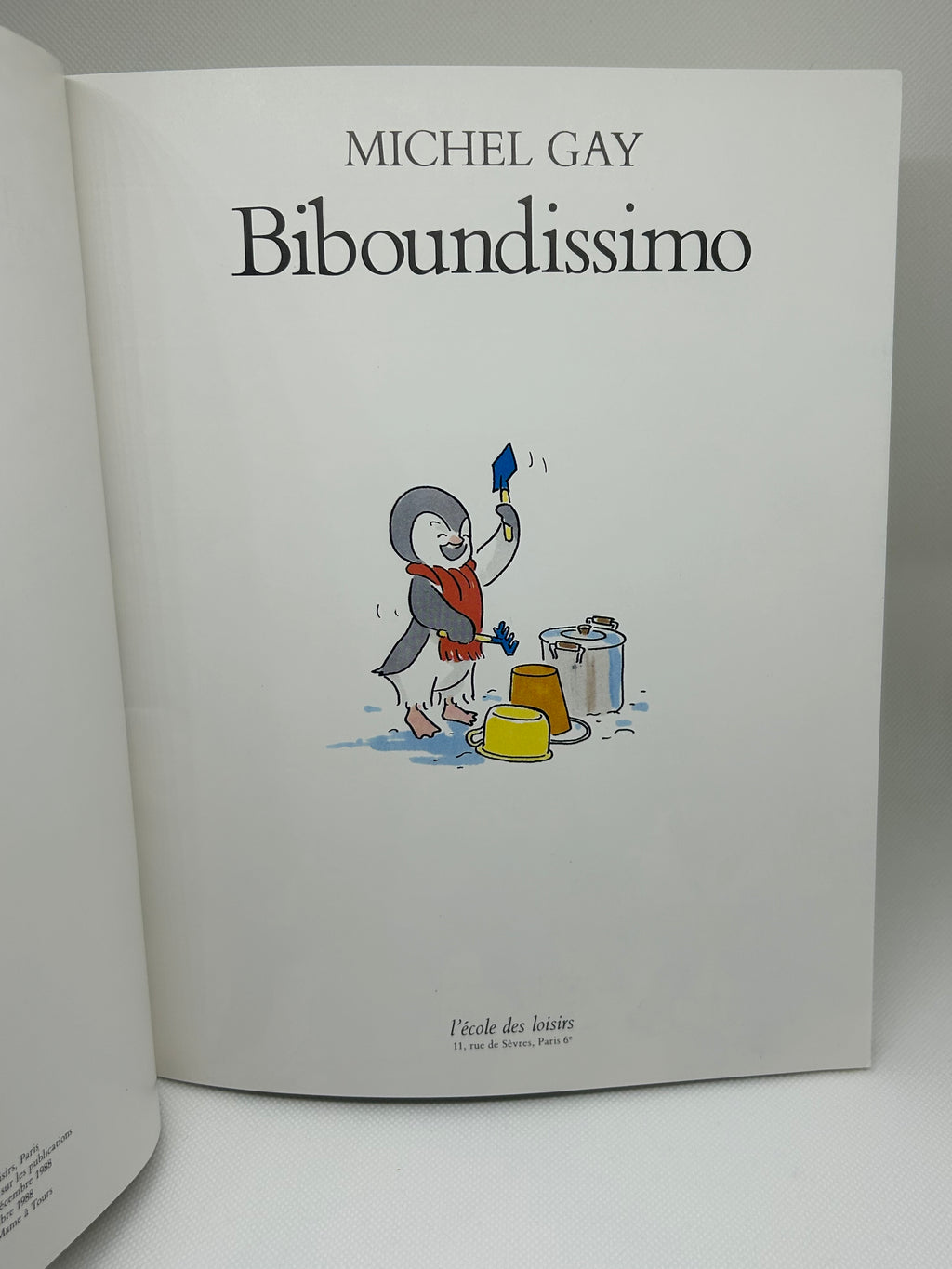 (Livre d’occasion) Biboundissimo - Michel Gay