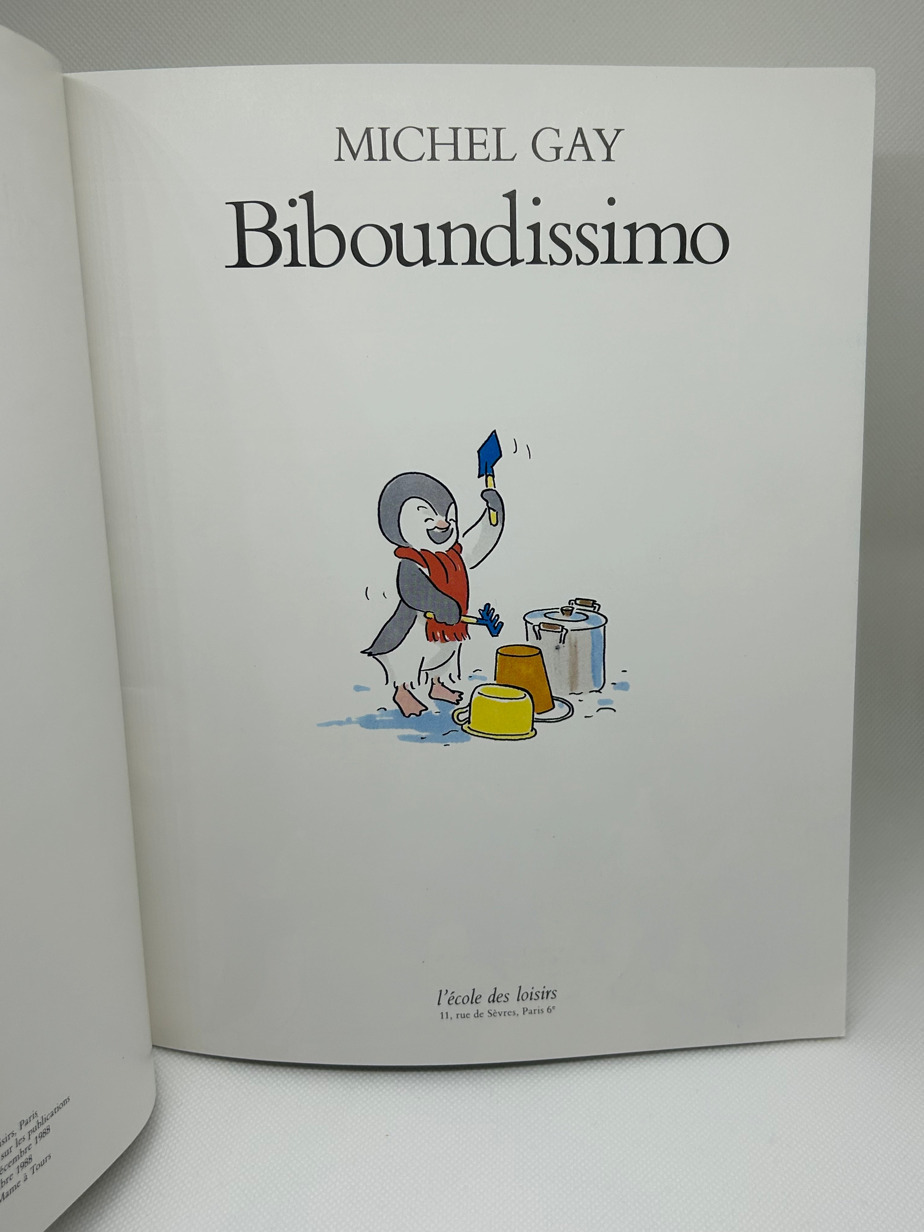 (Livre d’occasion) Biboundissimo - Michel Gay