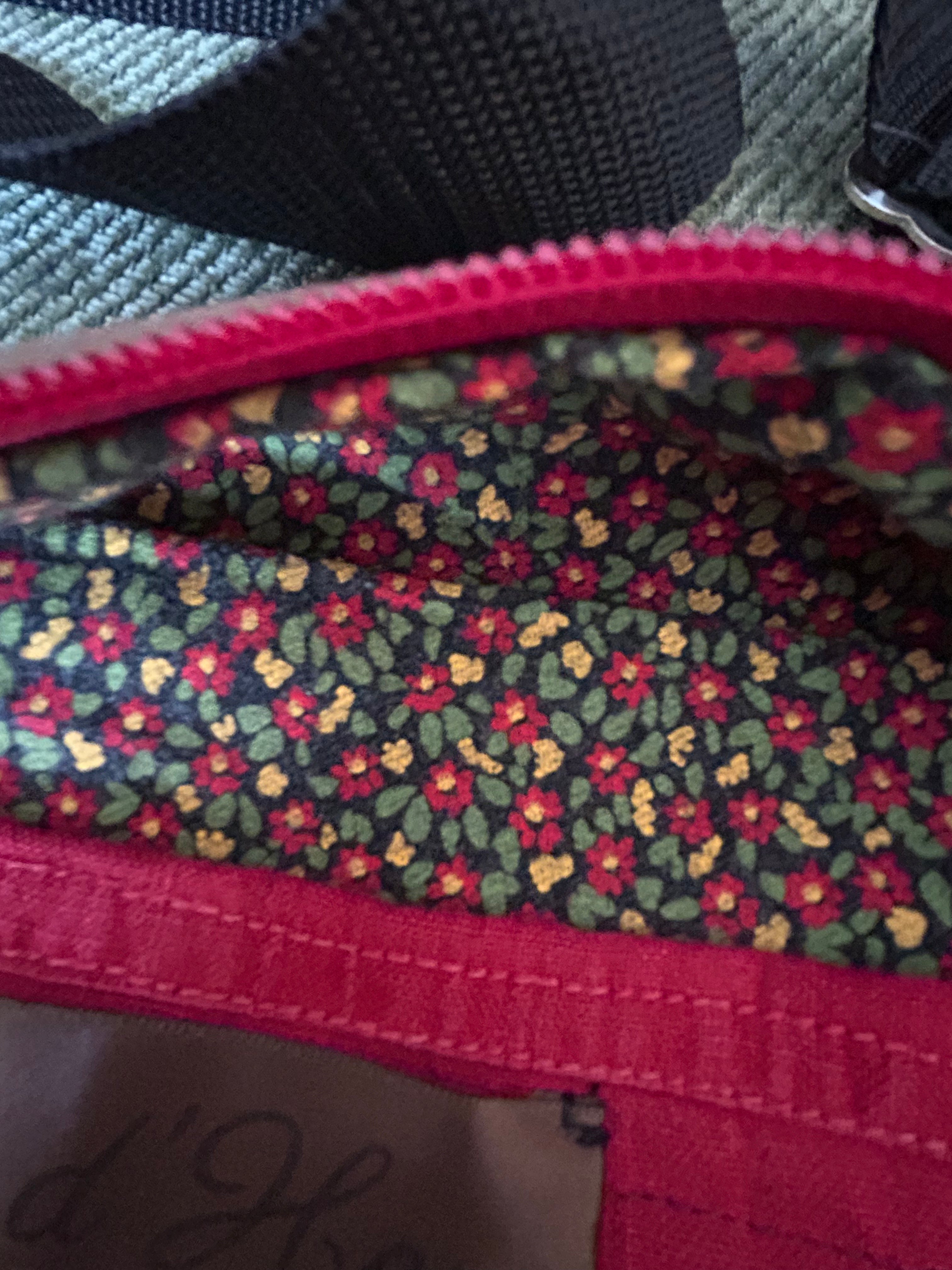 Sac banane brodé champignon