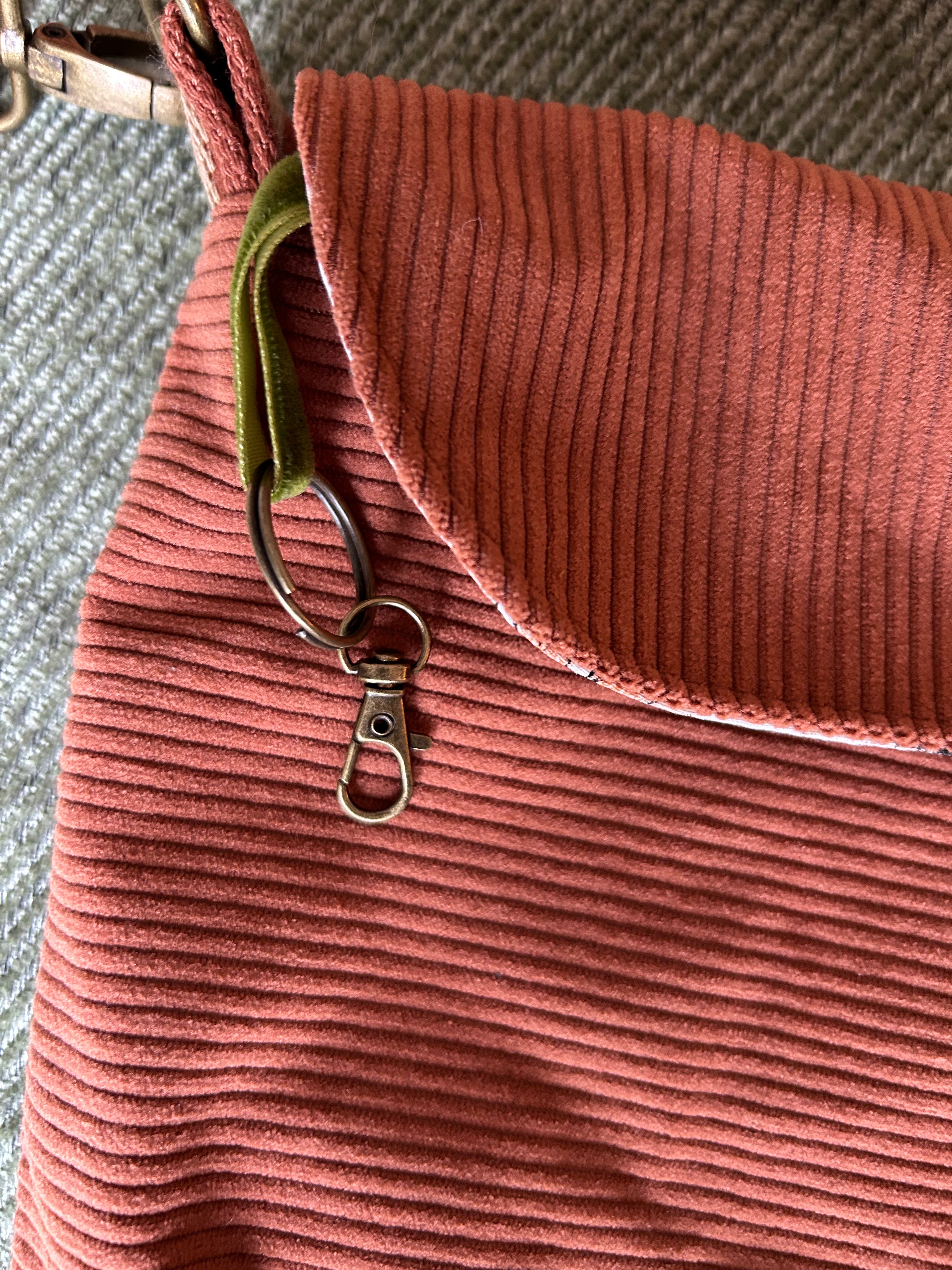 Sac besace de fées à fleurs