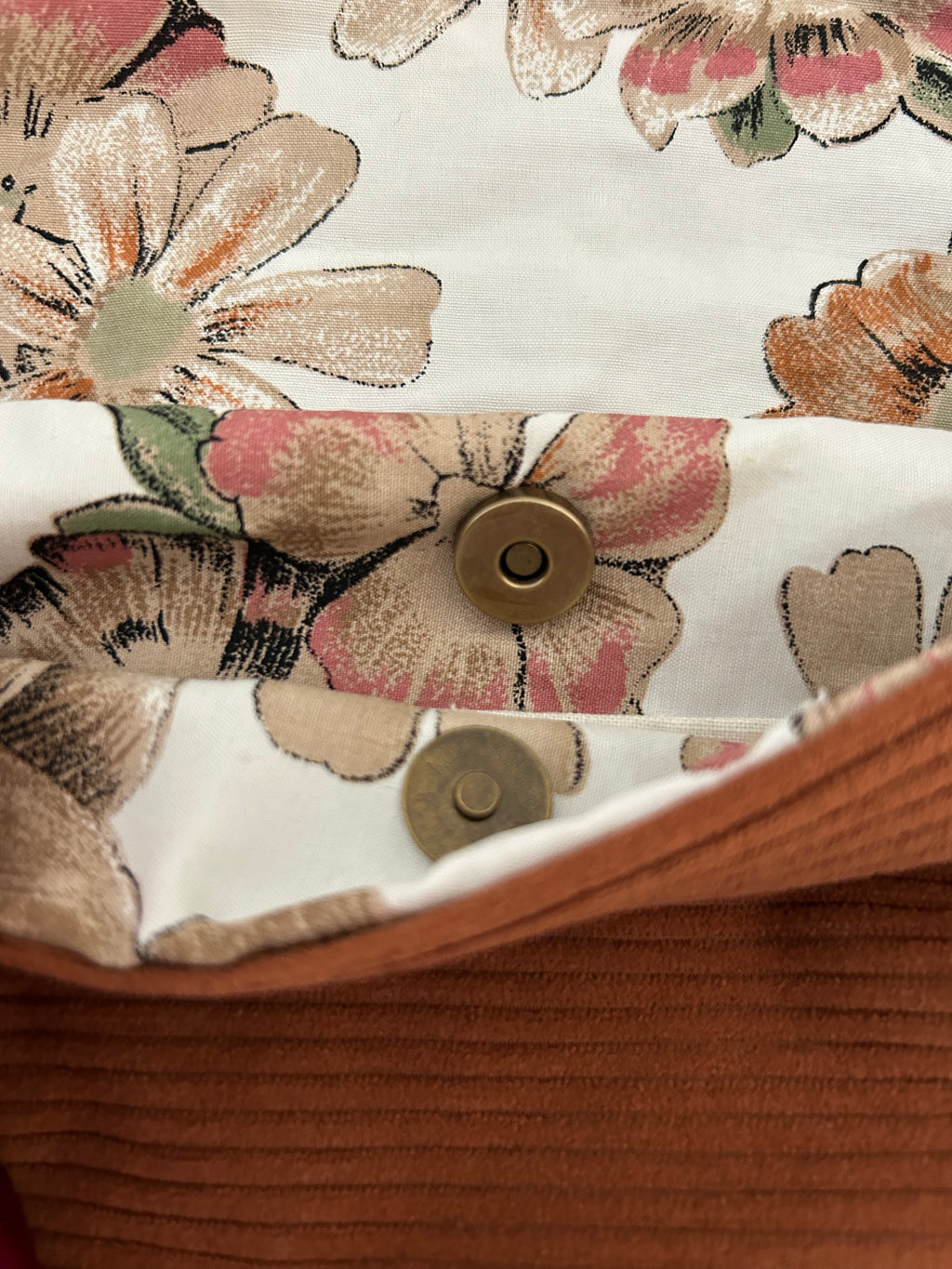 Sac besace de fées à fleurs