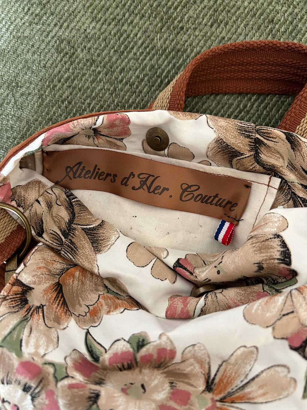 Sac besace de fées à fleurs