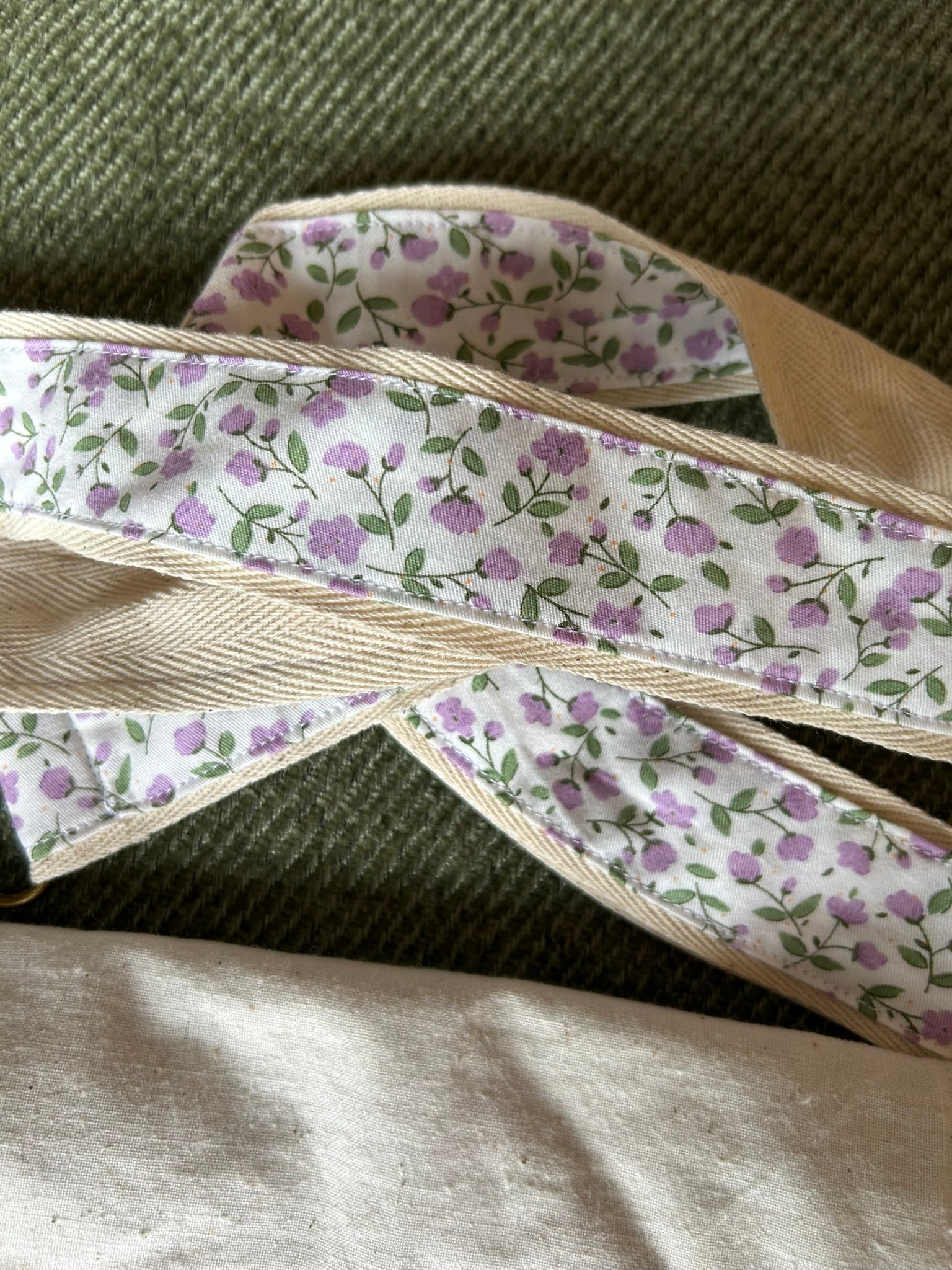 Sac besace de fées fleuri