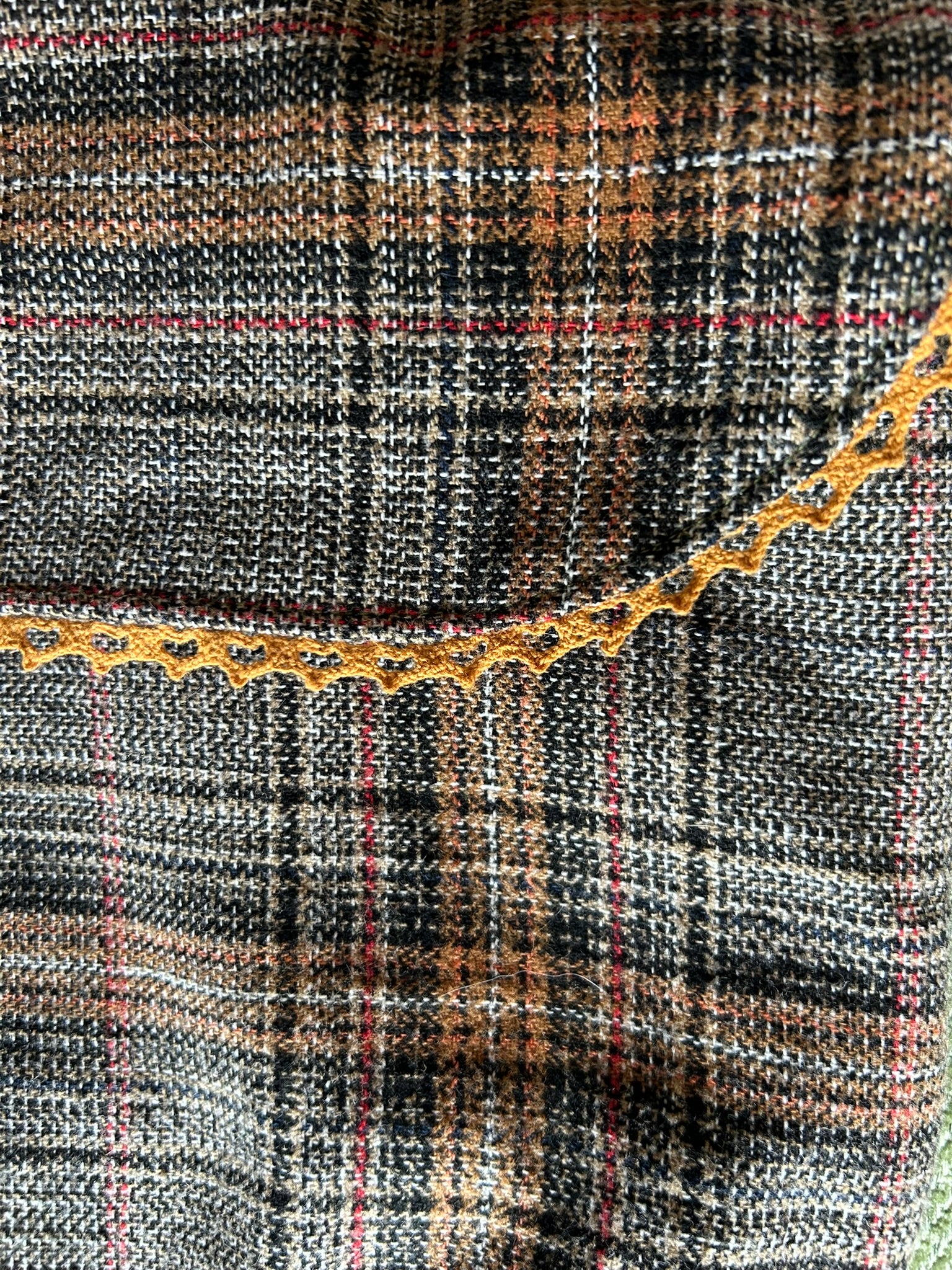 Sac écossais brodé