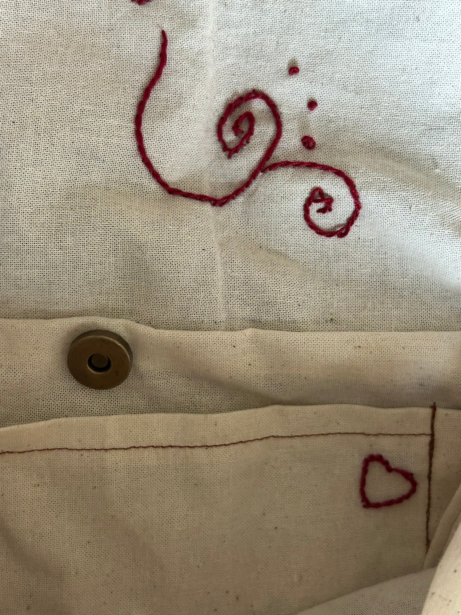 Sac écossais brodé