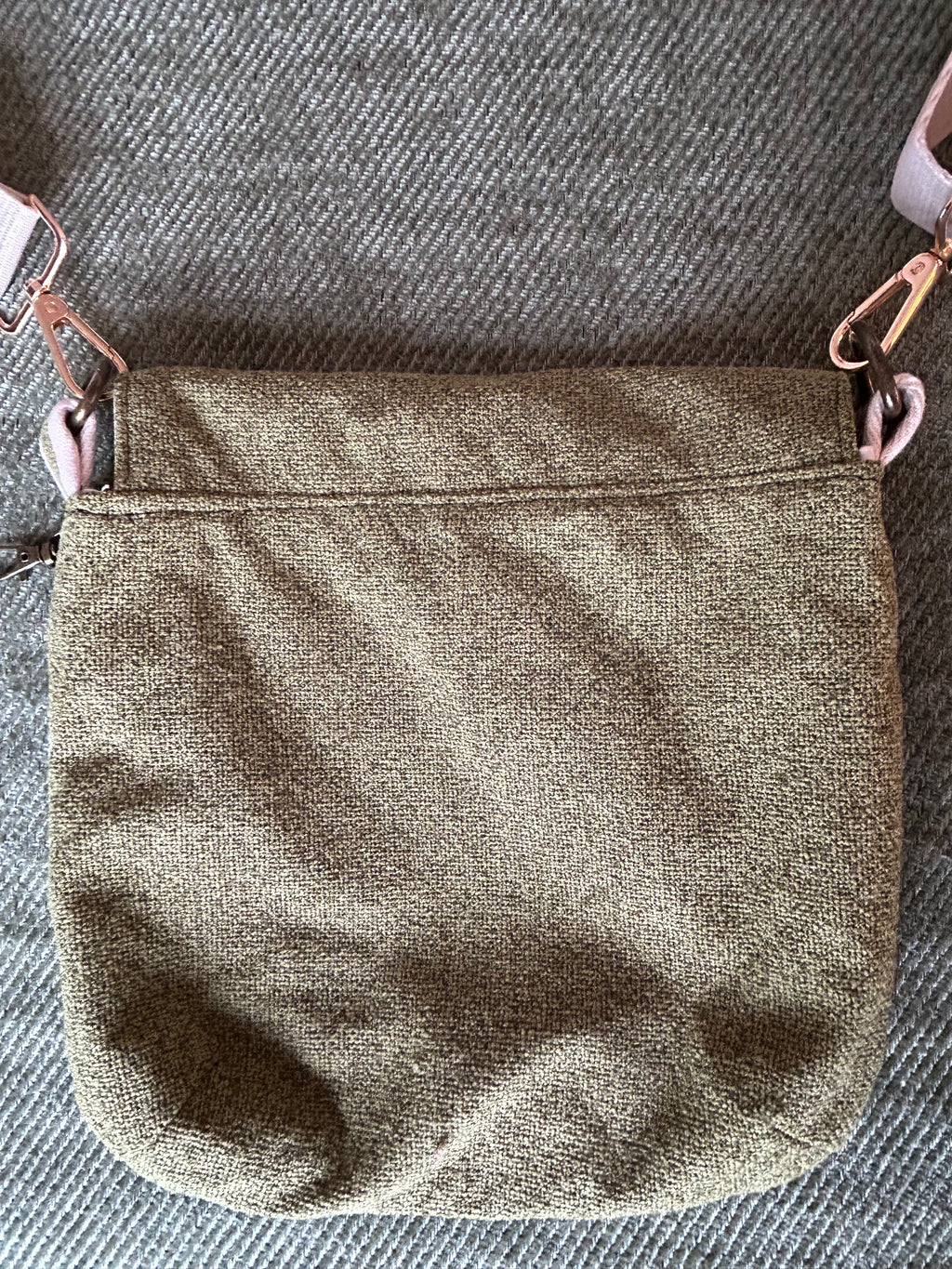 Sac besace de farfadet vert