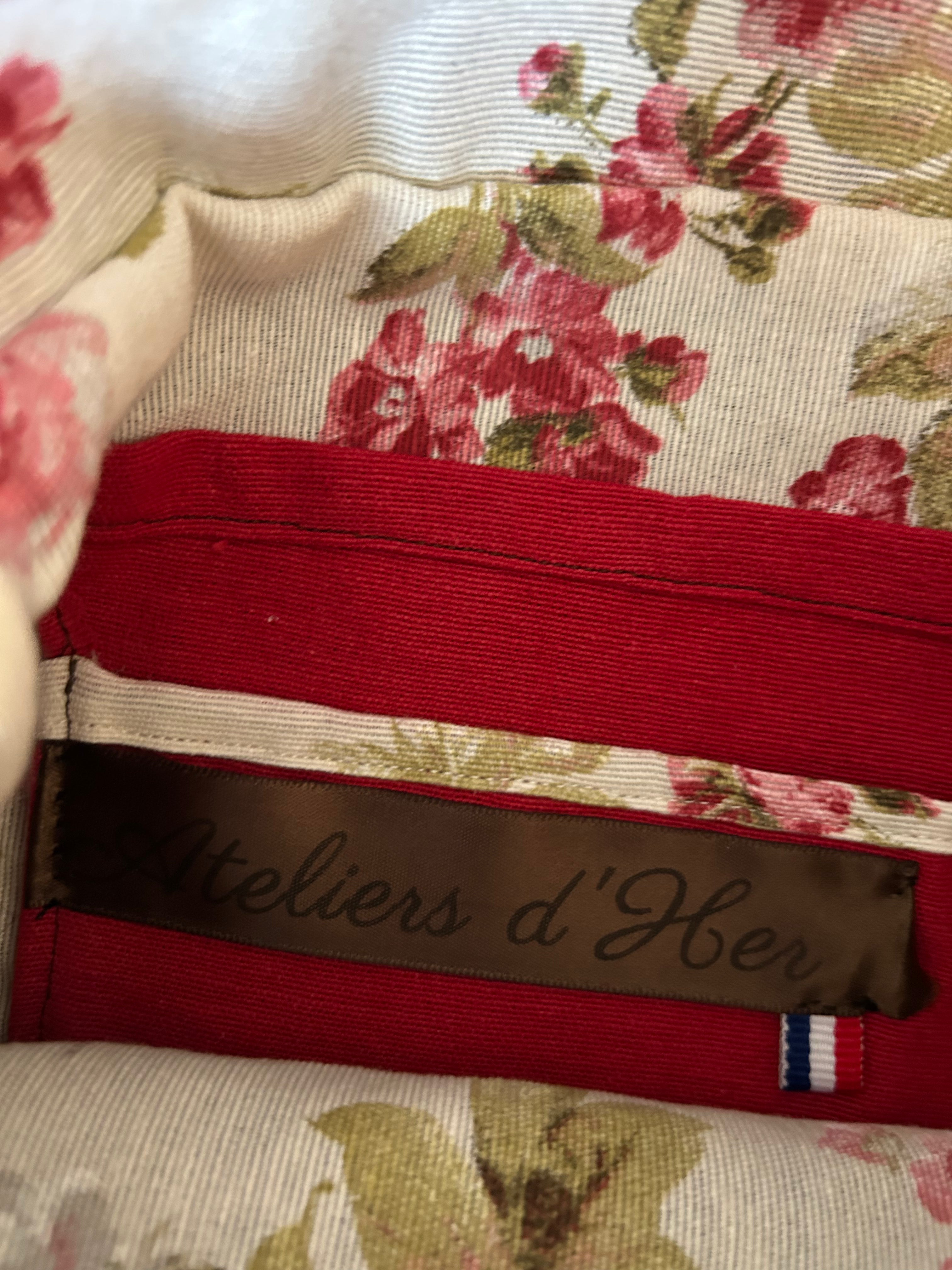 Sacoche réversible velours kaki