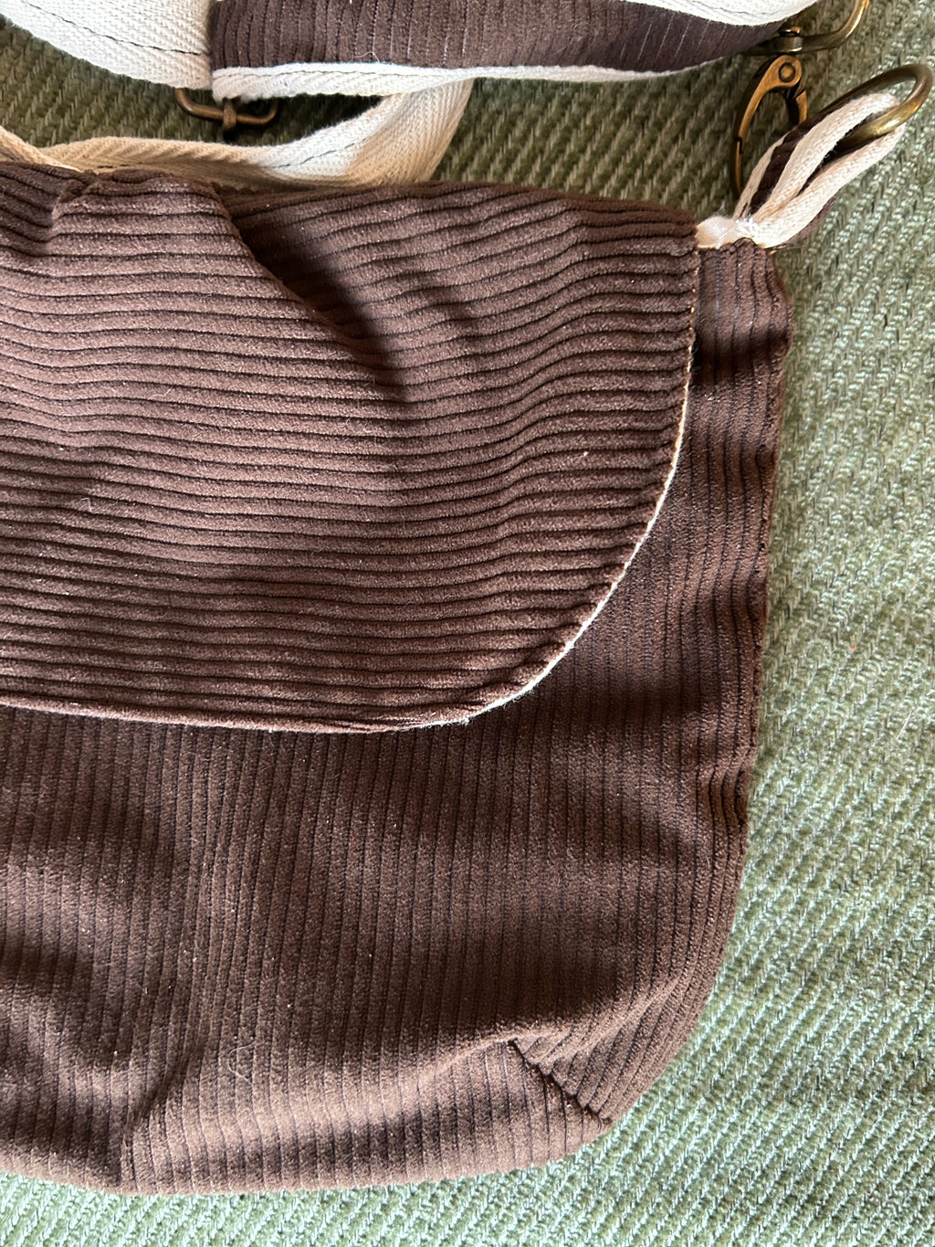 Sac besace de fées brun