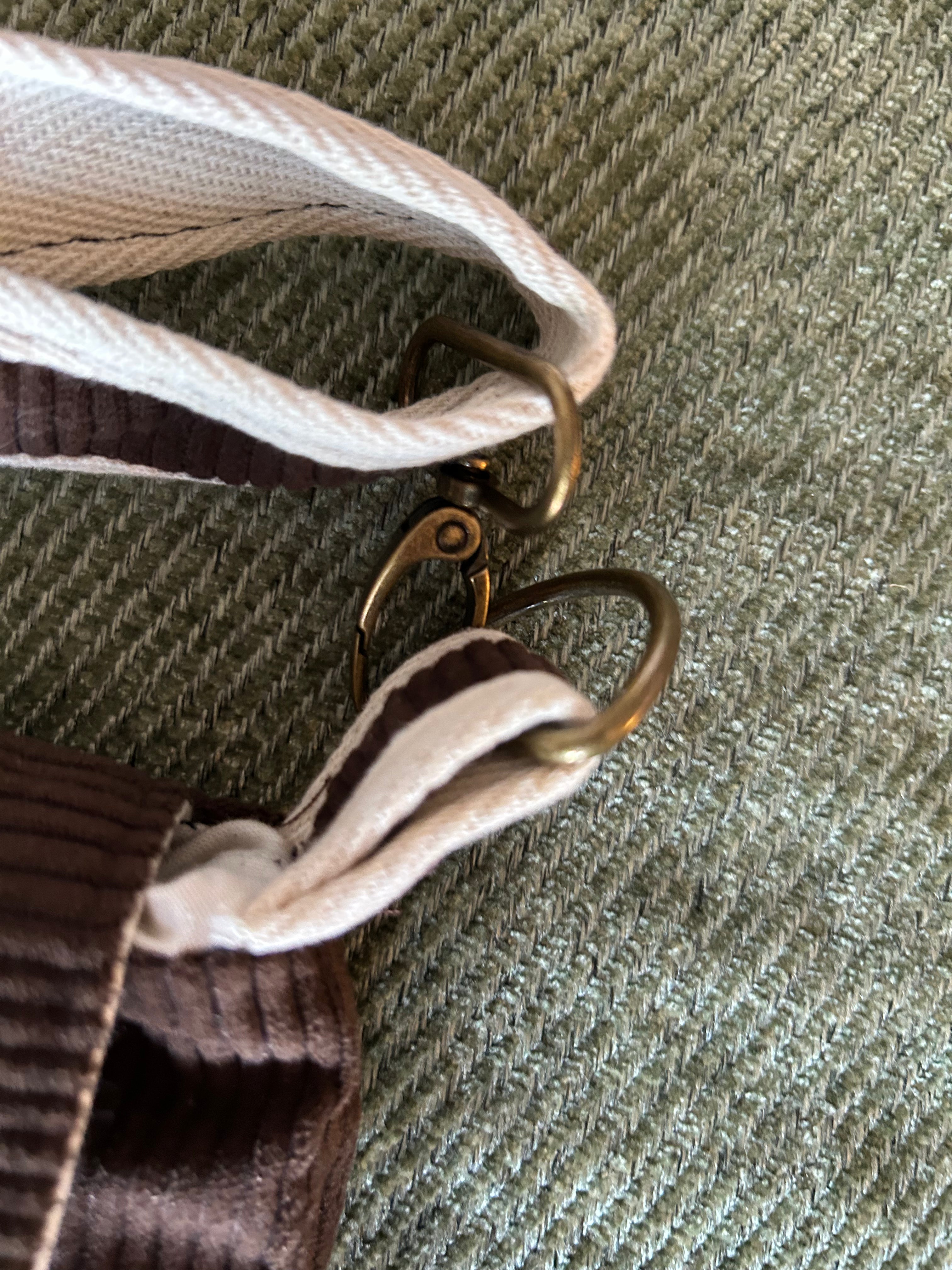 Sac besace de fées brun