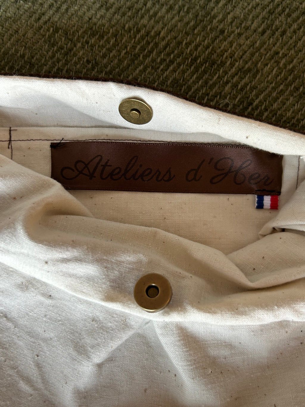 Sac besace de fées brun