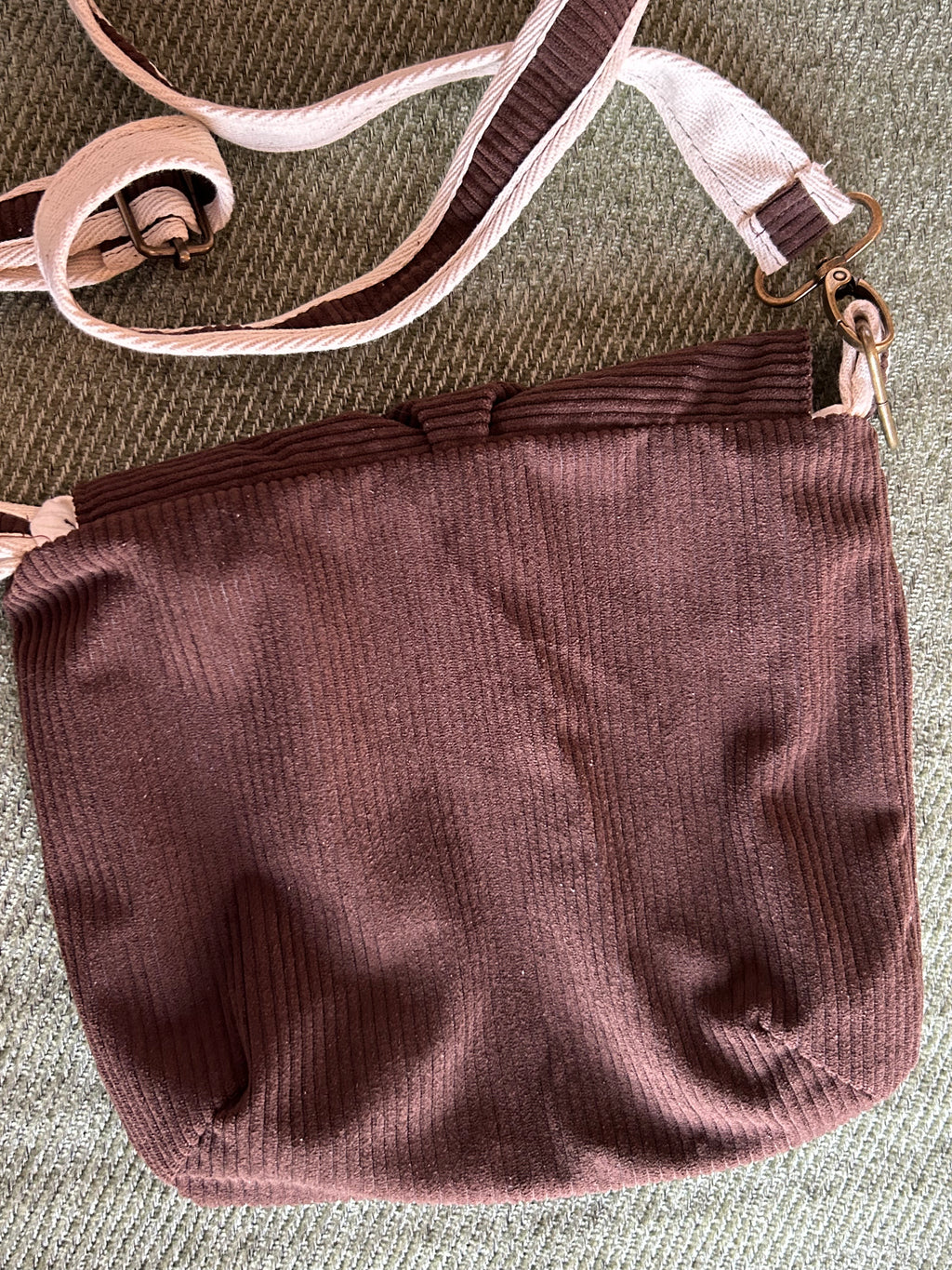 Sac besace de fées brun