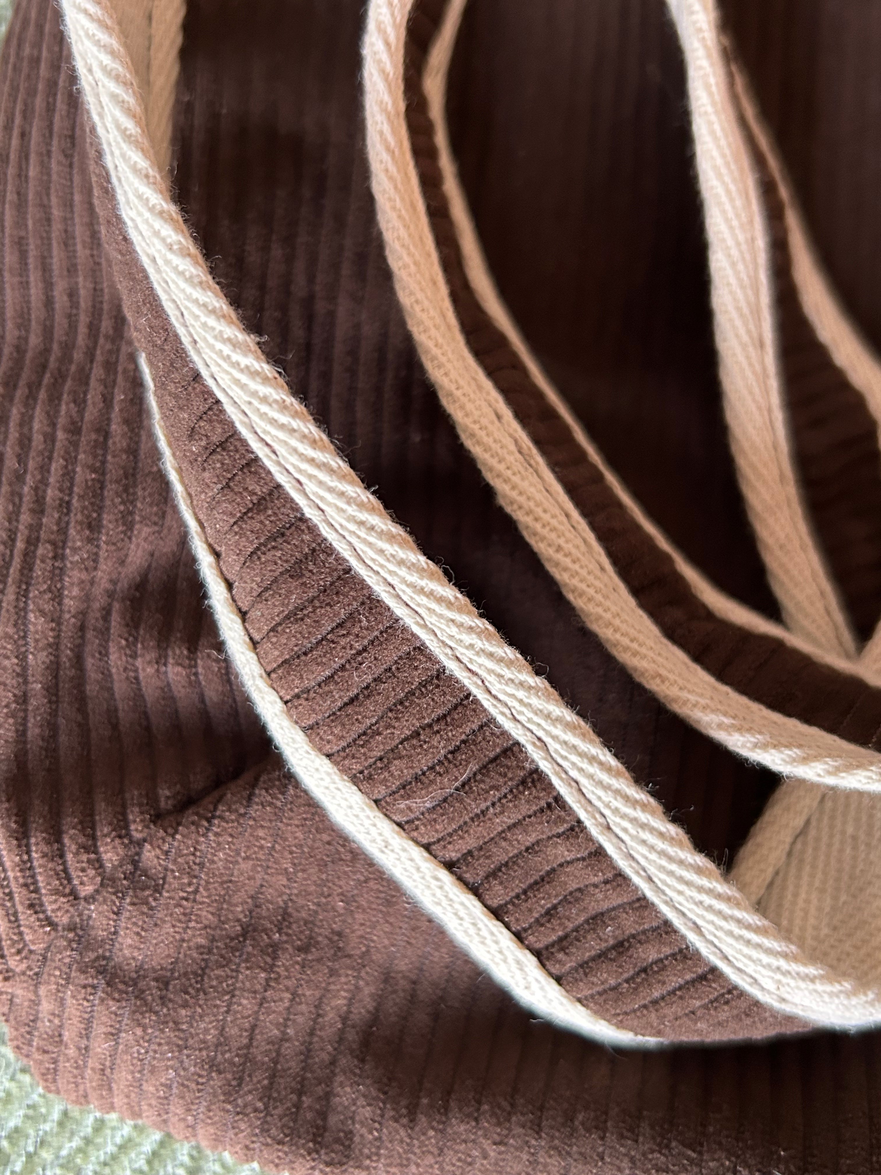 Sac besace de fées brun