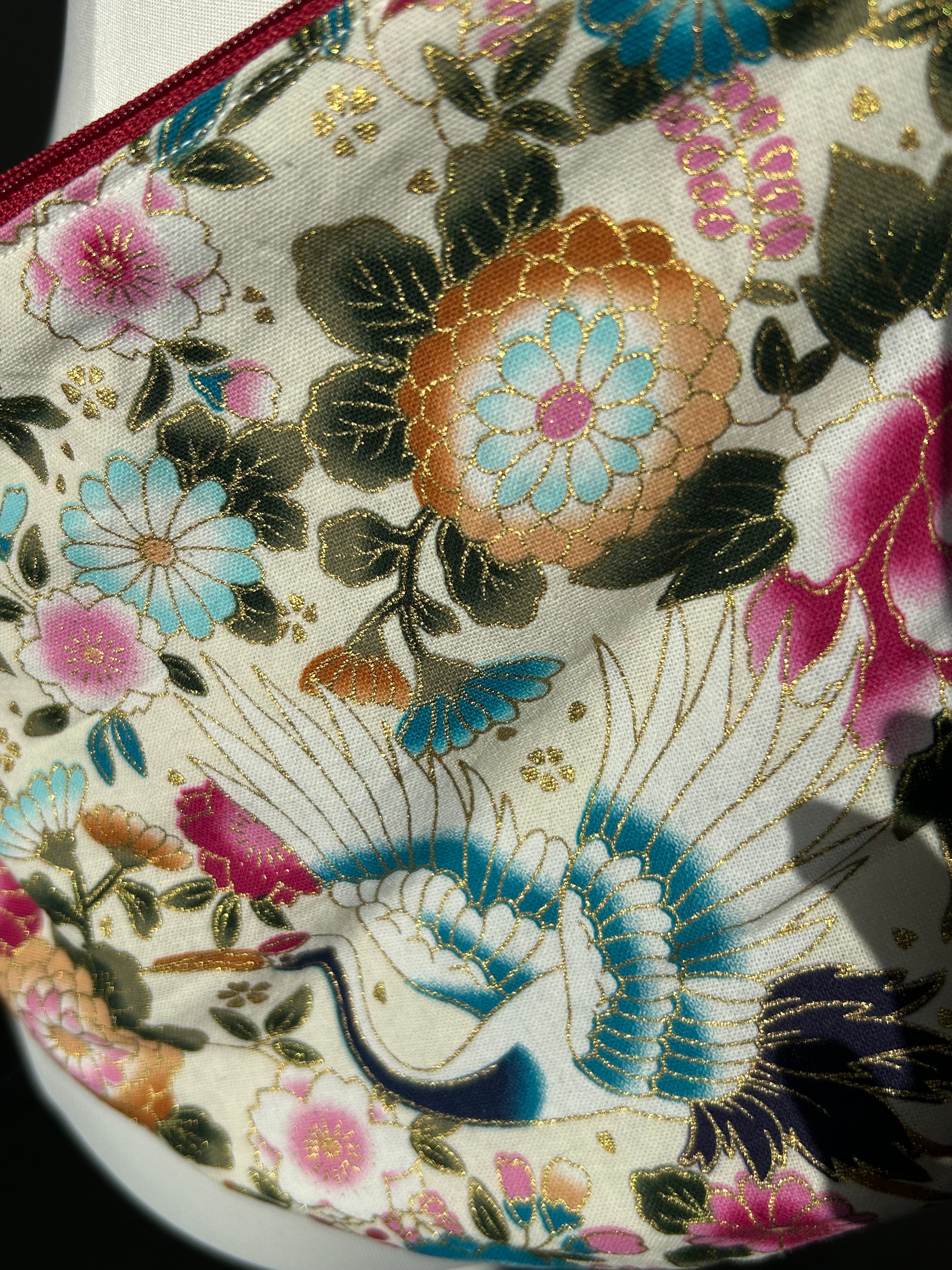 Sac banane motifs japonais