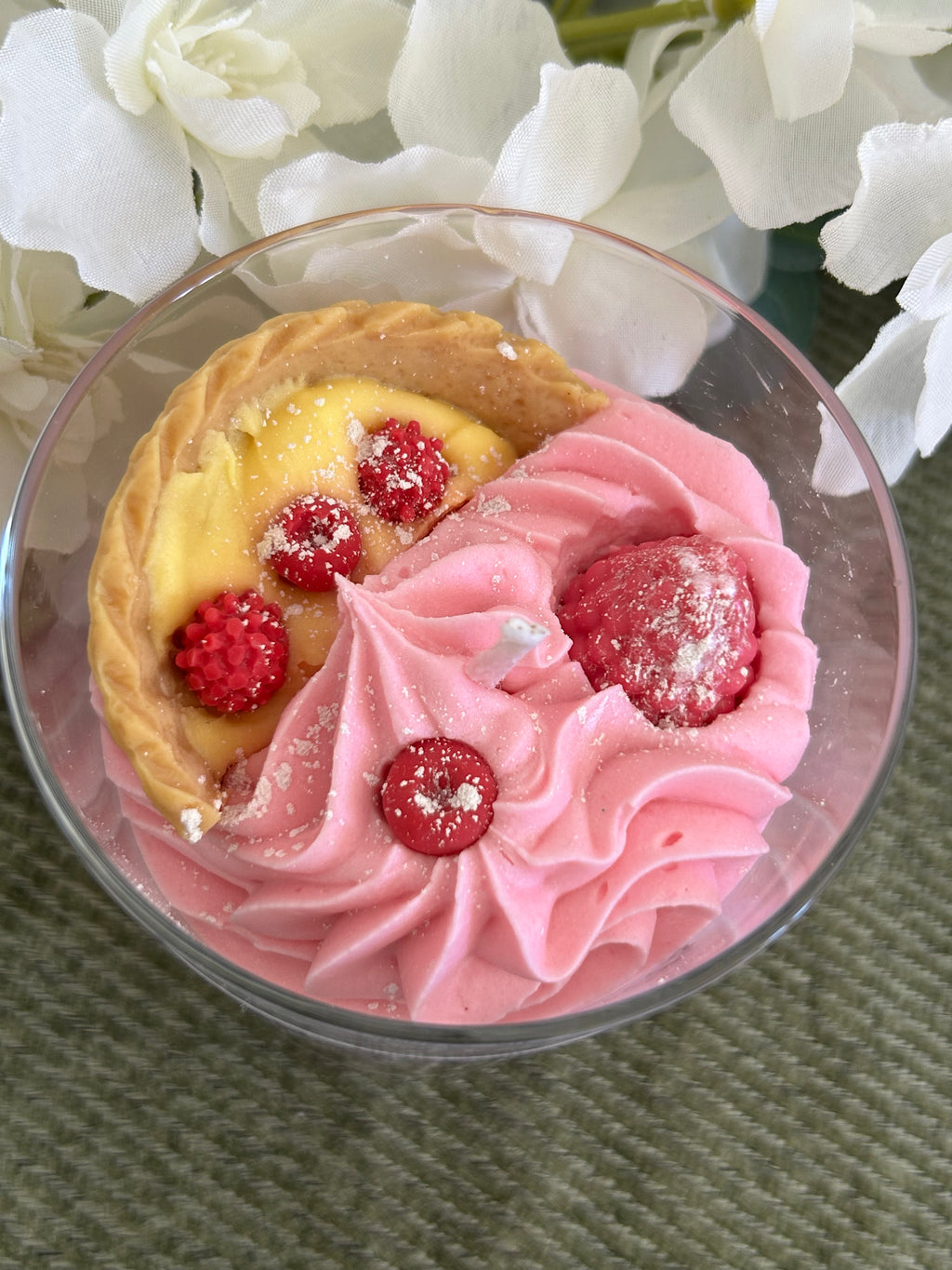 Bougie Gourmande tarte aux fruits