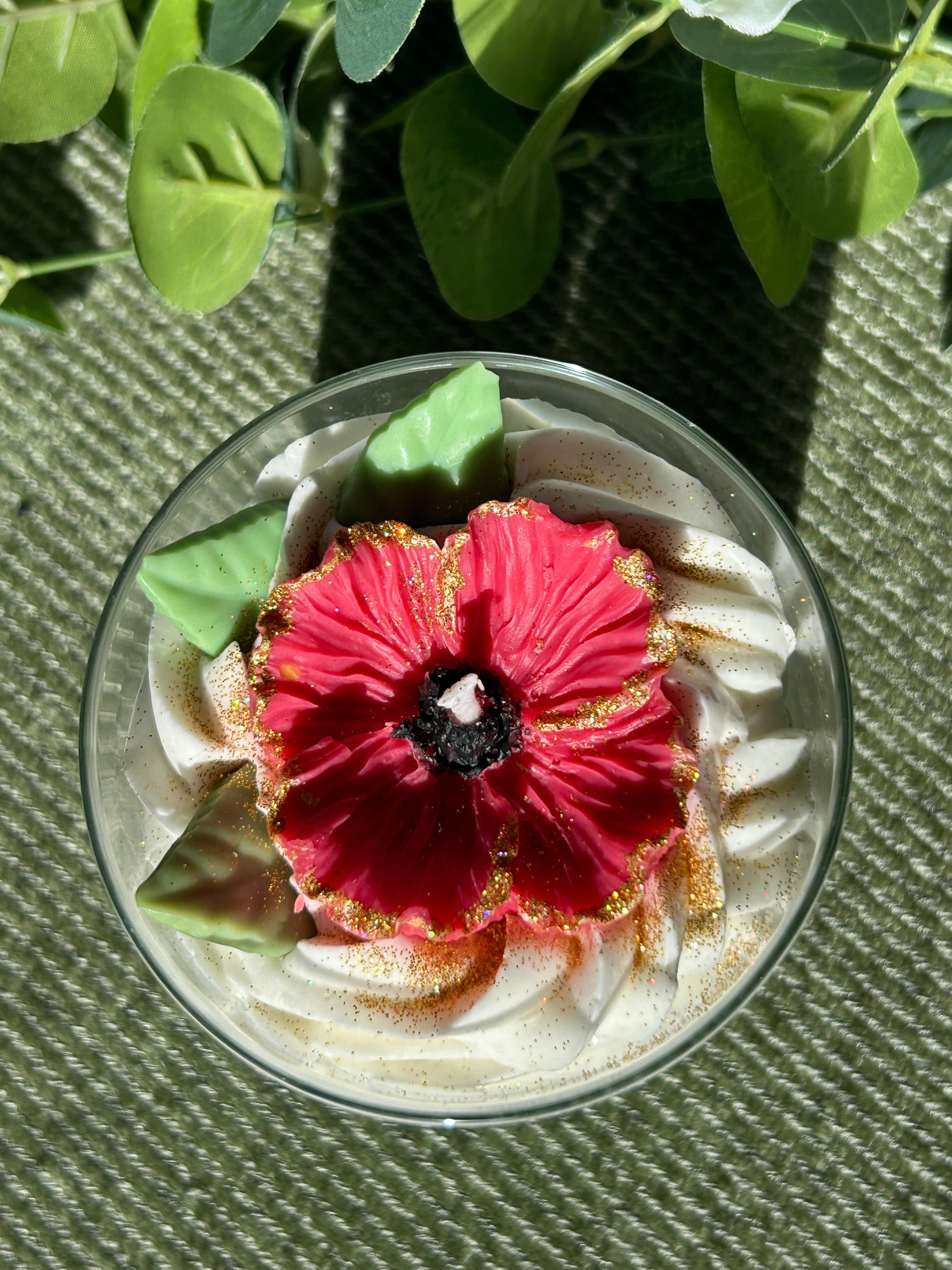 Bougie Gourmande Joli coquelicot