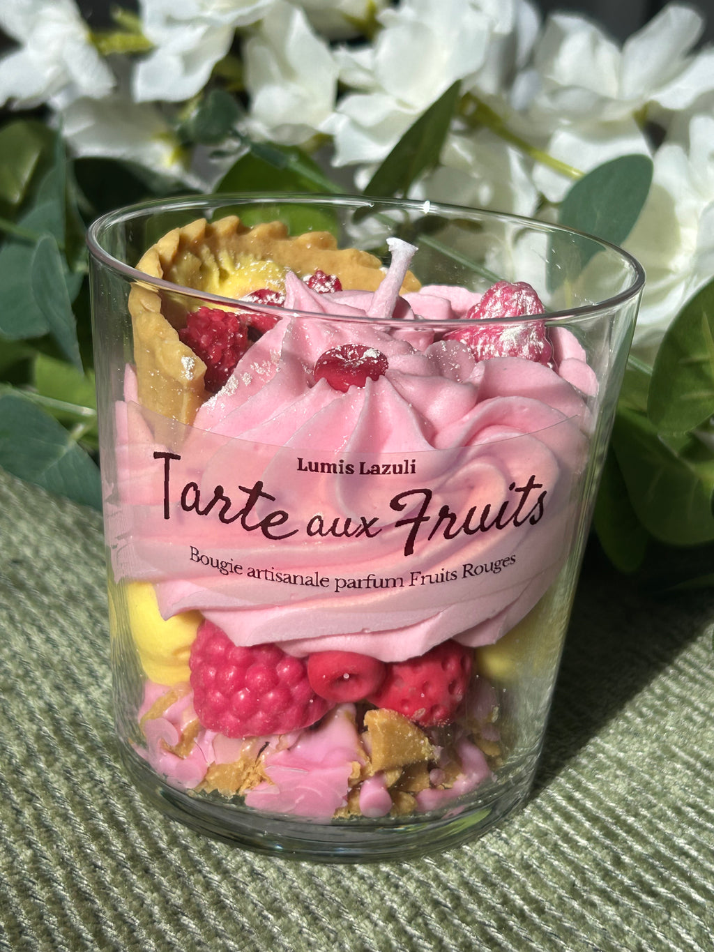 Bougie Gourmande tarte aux fruits