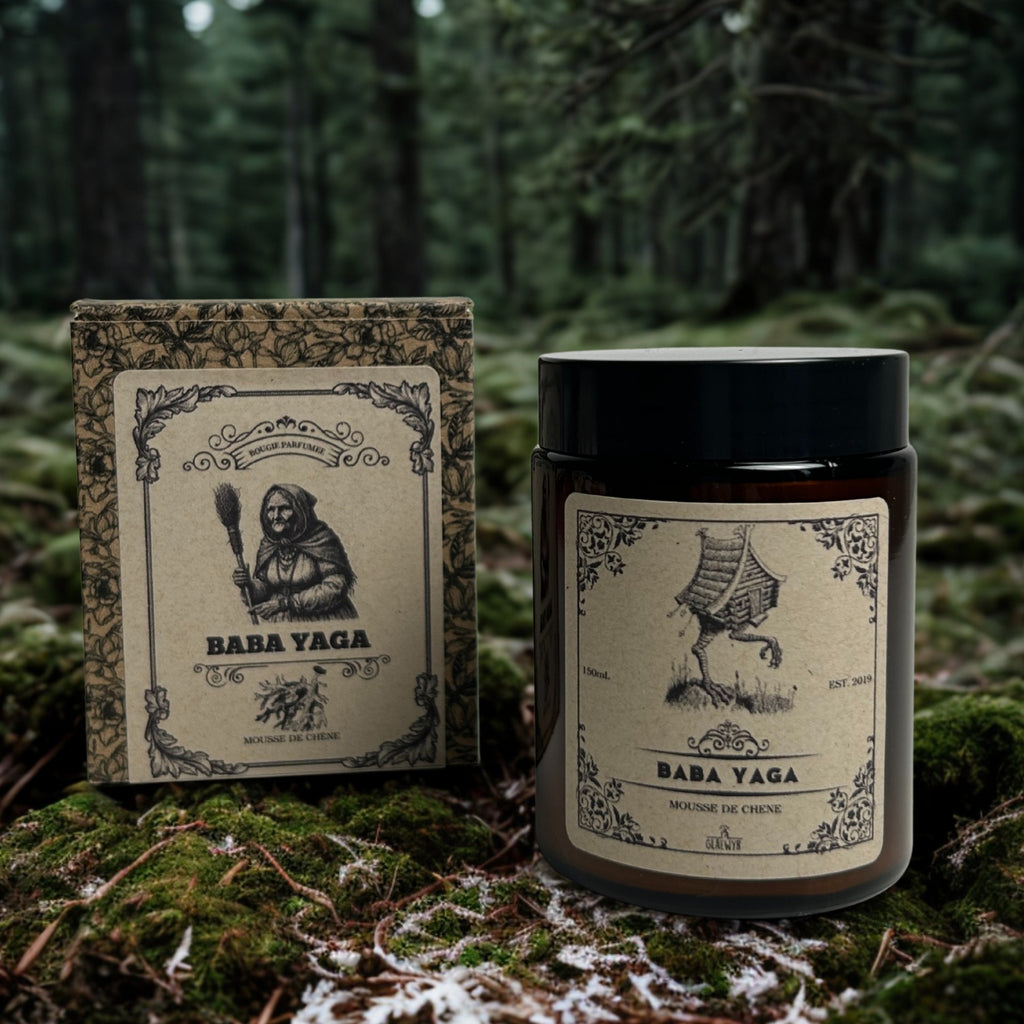 Bougie Baba Yaga • Mousse de Chêne