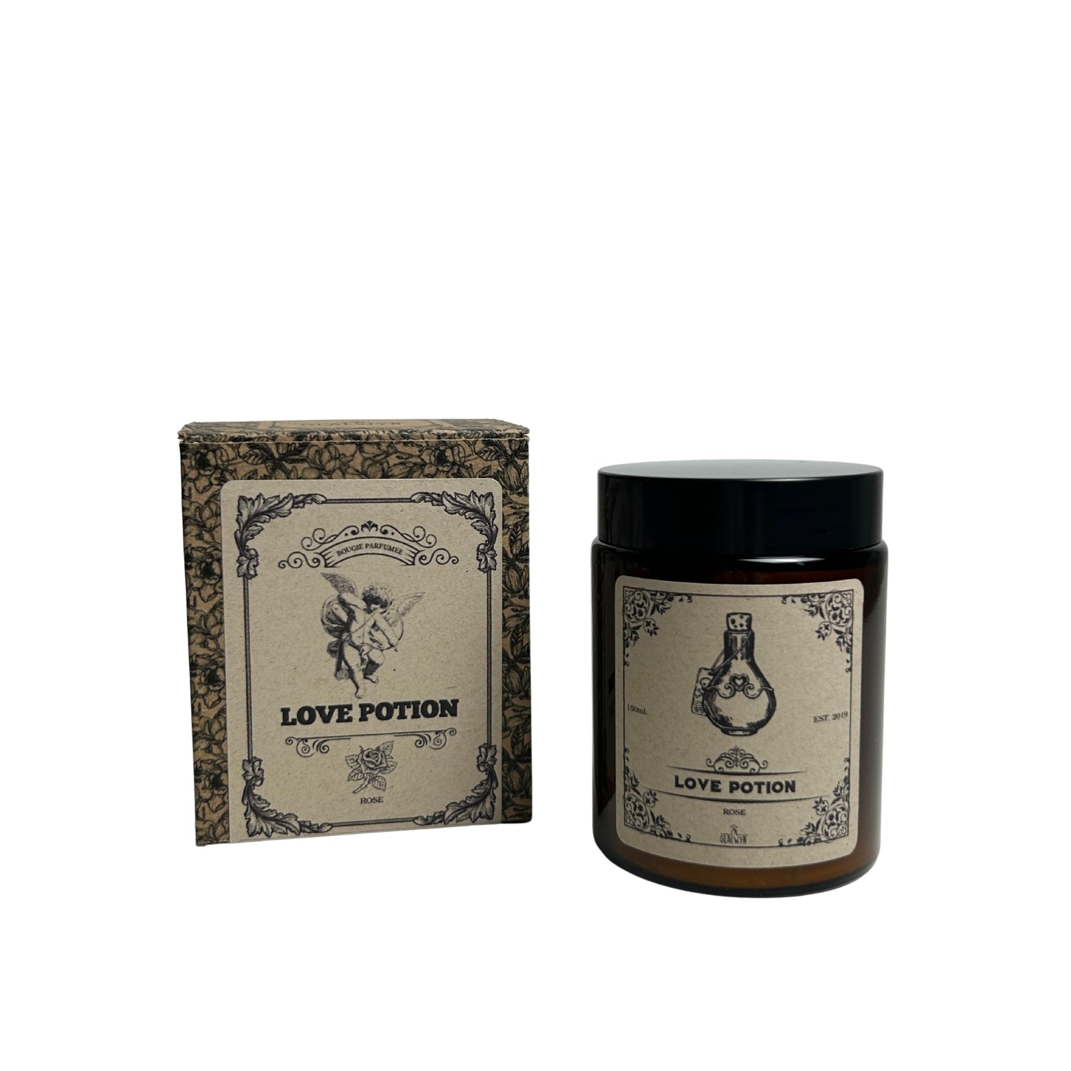 Bougie Love Potion • Rose